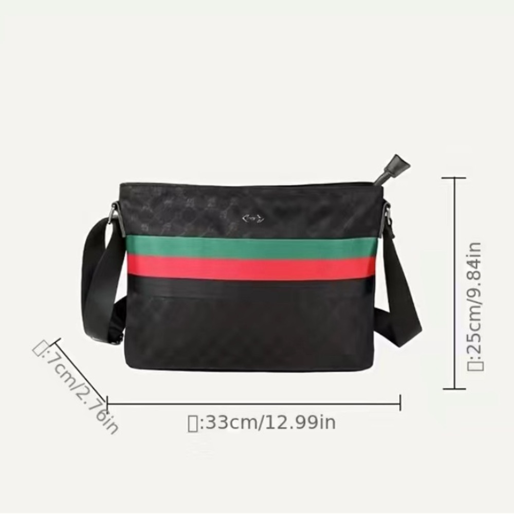 1pc Men's New Bag Shoulder Crossbody Shoulder Bag